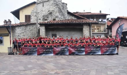 SALASSA - Una grande «Festa del ciclismo» per il gruppo Sutalatur Bike Salassa - FOTO