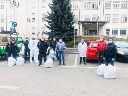 CUORGNE' - Nuove donazioni «per gli eroi che lavorano nel nostro ospedale»