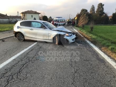 CASTELLAMONTE - Spaventoso incidente sulla provinciale 222. Un ragazzo ferito - FOTO E VIDEO