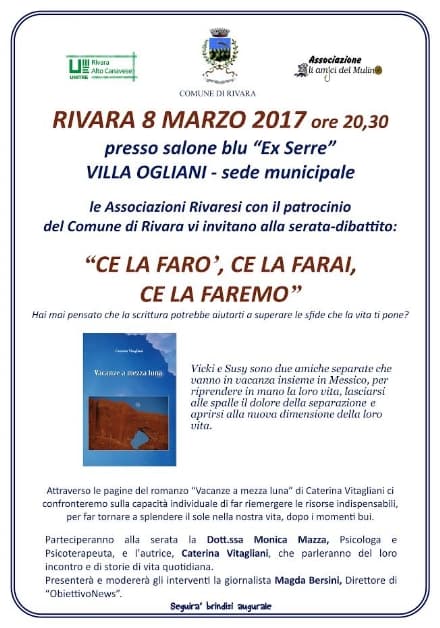 RIVARA – Una serata per festeggiare la festa della donna