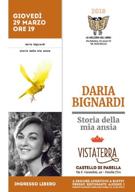 LIBRI - Daria Bignardi al Castello di Parella