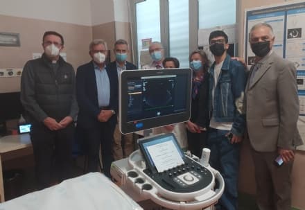 CHIVASSO - Inaugurato il nuovo ecocardiografo donato dall'Associazione Metropolitana Lilt Torino