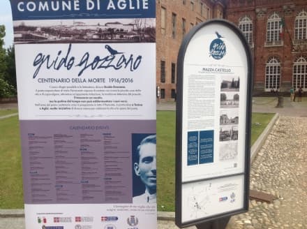 AGLIE' - Nasce il percorso illustrato dei luoghi di Gozzano - VIDEO