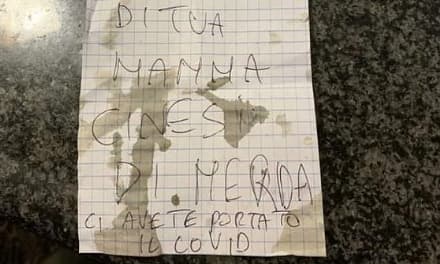 CIRIE' - Gli autori del biglietto contro i cinesi vanno dai Carabinieri per chiedere scusa