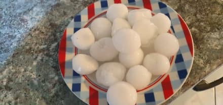 CANAVESE - Violenta grandinata nella zona tra Cuorgnè e Forno: chicchi di ghiaccio grandi come albicocche - FOTO e VIDEO