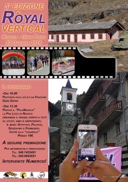 NOASCA - Si corre la Royal Vertical Noasca-Gran Piano