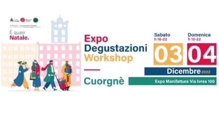 CUORGNE' - «EXPO... è quasi Natale!», la Manifattura si colora con l'atmosfera delle feste