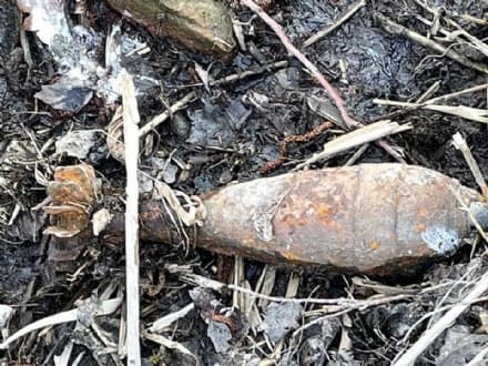 CANDIA CANAVESE - Acqua del lago al minimo a causa della siccità: spuntano tre ordigni della seconda guerra mondiale