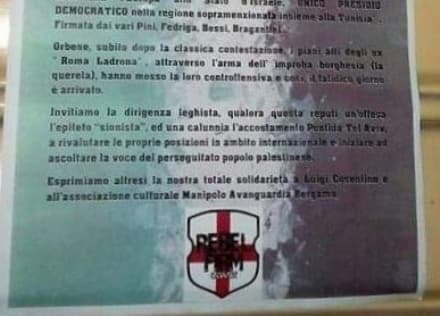 IVREA - Rebel Firm contro la Lega: il Carroccio risponde al manifesto