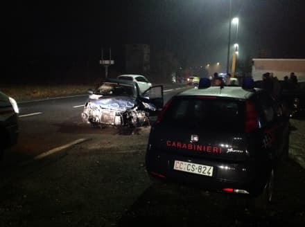 BUSANO - Incidente stradale: due rivarolesi coinvolti - FOTO e VIDEO