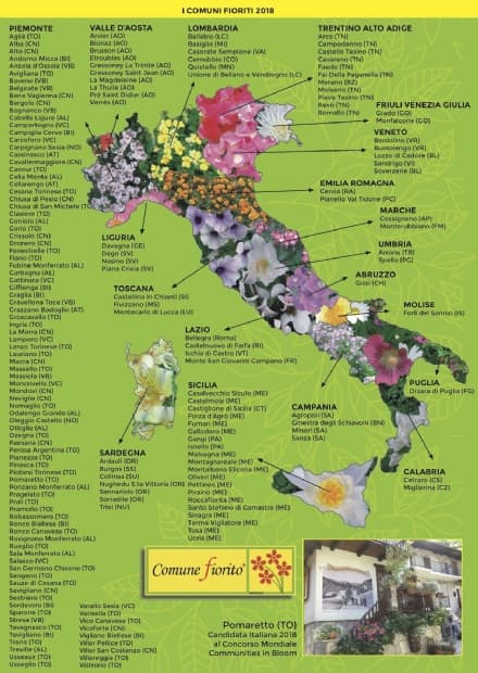 INGRIA - «Comuni fioriti rete virtuosa per il Paese»: Uncem plaude al progetto