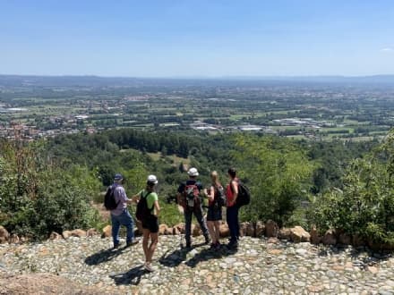 VALPERGA - Presentato il nuovo tratto del Cammino di Oropa, dal Canavese al Biellese