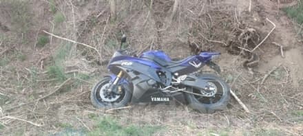 TORRE-SAN MARTINO - Fuori strada con la moto: centauro ferito gravemente - FOTO e VIDEO