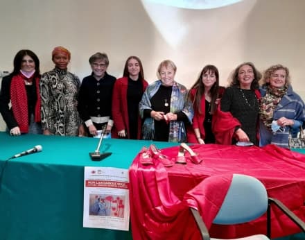 CASTELLAMONTE - Le donne dello Spi Cgil contro la violenza - FOTO