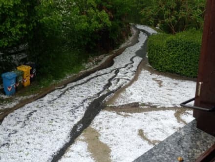 CANAVESE - Violenta grandinata si abbatte su tutta la zona - FOTO E VIDEO