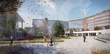 NUOVO OSPEDALE DEL CANAVESE - Si candida anche Palazzo Uffici: ecco come sarà il nuovo ospedale ipotizzato dal Politecnico di Milano - FOTO