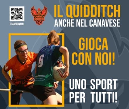 SPORT - Anche in Canavese si gioca a Quidditch: la «Fenice» vuole spiccare il volo - FOTO