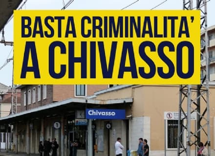 CHIVASSO - Zingari e clochard in stazione: CasaPound in piazza