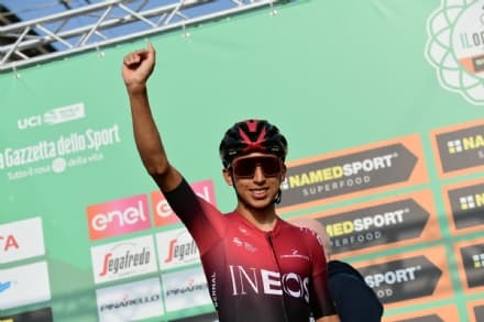 GIRO D'ITALIA - La bella storia del «canavesano» Egan Bernal tra Buasca, Cuorgnè e Rivara