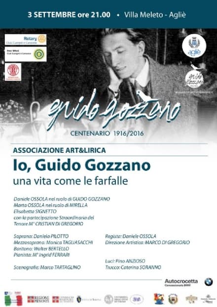 AGLIE' - A Villa Meleto di celebra Guido Gozzano