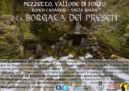 VALLE SOANA - Pezzetto è la Borgata dei Presepi