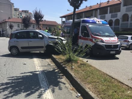 FAVRIA - Incidente stradale: un uomo di Busano ferito - FOTO