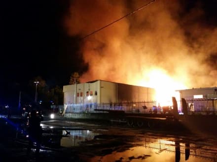 SCARMAGNO - Esplosioni in azienda chimica in località Masero - FOTO E VIDEO