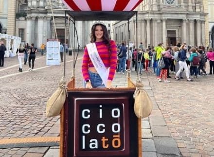 BORGARO - La 25enne Giulia Giada Cordaro madrina di CioccolaTò 2022 - FOTO
