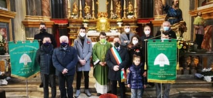 FAVRIA - Celebrato Sant'Antonio Abate, benedetti mezzi agricoli e animali - FOTO