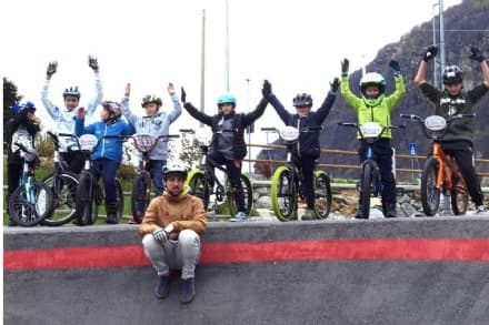 TAVAGNASCO PUMP TRACK - Il campione italiano Alessandro Levra e i migliori istruttori guest star dell'impianto - FOTO