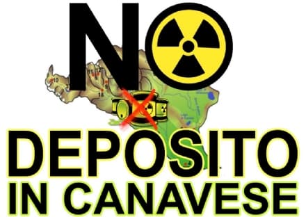 RIFIUTI NUCLEARI - Il Canavese dice No al deposito di scorie: manifestazione di protesta sabato 6 novembre a Mazzè