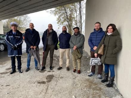 LEINI' - «Vogliamo le rotonde agli svincoli della 460»: sopralluogo di Città Metropolitana e sindaco