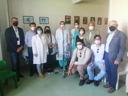 CHIVASSO - I Lions donano un apparecchio per l'ossigenoterapia alla pediatria