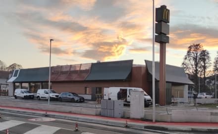 RIVAROLO CANAVESE - Da oggi è aperto il nuovo McDonald's: 54 i posti di lavoro nel ristorante