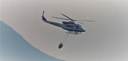 ALLARME INCENDI - Anche l'esercito in Canavese contro il fuoco. A Locana due frazioni senz'acqua - VIDEO