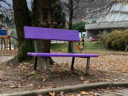 CASTELNUOVO NIGRA - Il Comune inaugura le panchine viola della gentilezza