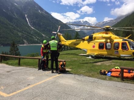 CERESOLE REALE - Escursionista precipita in quota: salvato dal soccorso alpino sulla Cima della Ciarma - FOTO
