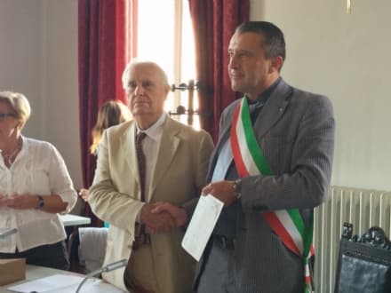 CASTELLAMONTE - Cittadinanza benemerita per Alfeo Ciolli - FOTO