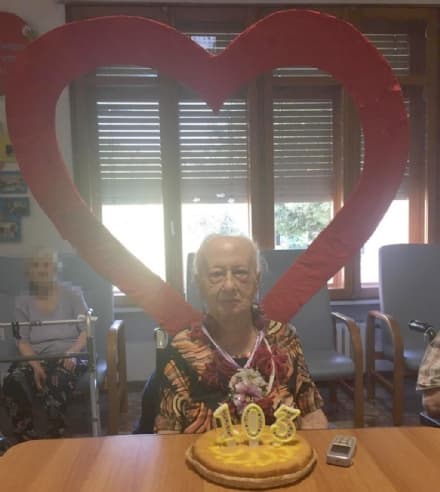 SUPER COMPLEANNO - Ballerina e podista: i 103 anni di nonna Maria a Viverone