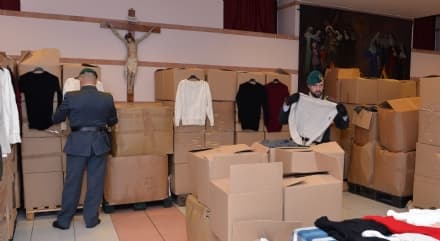 GUARDIA DI FINANZA - Donati al Cottolengo di Torino oltre 12 mila capi sequestrati