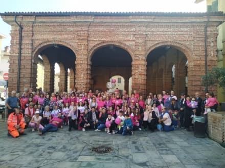 SAN BENIGNO CANAVESE - Grande successo per la «camminata in rosa» a favore della lotta contro il cancro - FOTO