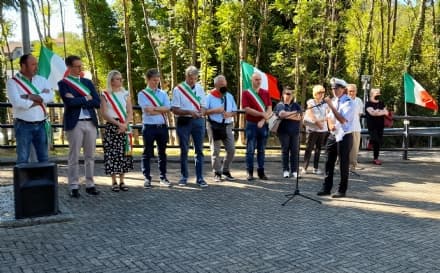 SAN COLOMBANO BELMONTE - Commemorati i partigiani caduti a Sale 78 anni fa - FOTO