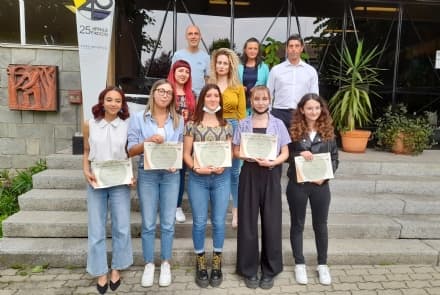 CASTELLAMONTE - Concorso «Sensazioni di pelle»: premiate le studentesse del Faccio - FOTO