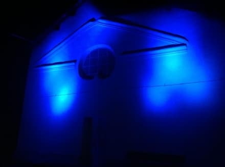 CUORGNE' - Il Belice diventa blu nel giorno dell'autismo - FOTO