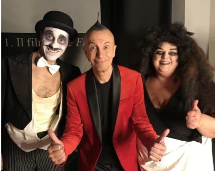 CUORGNE' - Elisa Bernardi Ghisla ed Enrico Faletti alla corte di Arturo Brachetti per «Buonissima 2021»  -FOTO