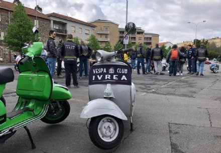 IVREA - Aperta la stagione vespistica del Vespa Club - VIDEO