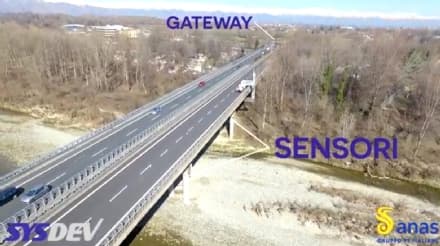 TORINO-CASELLE - Innovative scatole nere per tenere sotto controllo ponti e viadotti - VIDEO