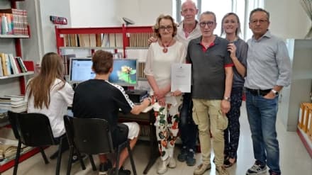 CUORGNE' - L'alto valore sociale e culturale della biblioteca raddoppiato grazie ai volontari