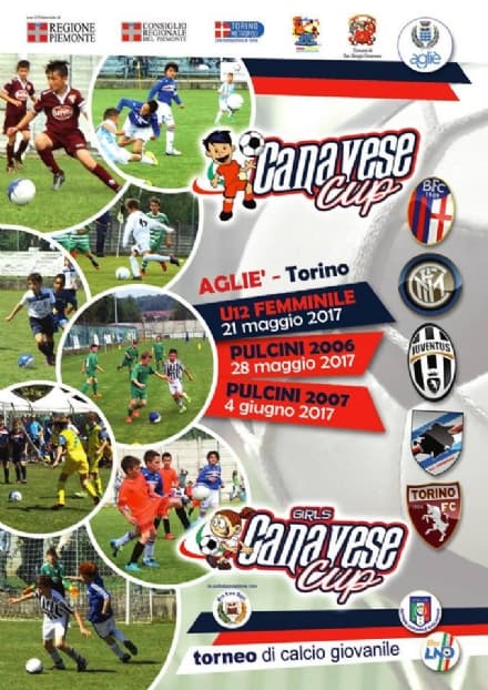 CALCIO - I pulcini di Juventus, Toro e Bologna ad Agliè e San Giorgio per la Canavese Cup