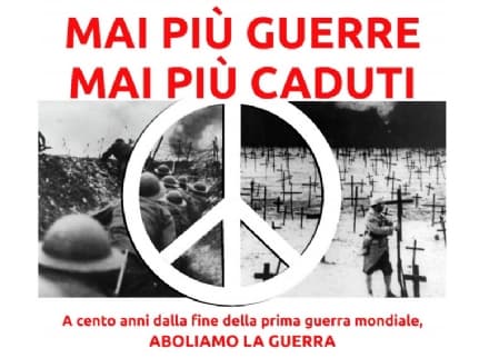 CANAVESE - Pacifisti in piazza: «4 Novembre giornata di lutto»